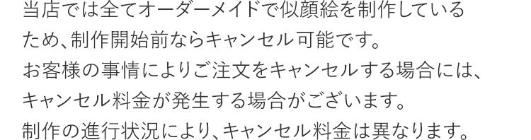 キャンセル・返品について